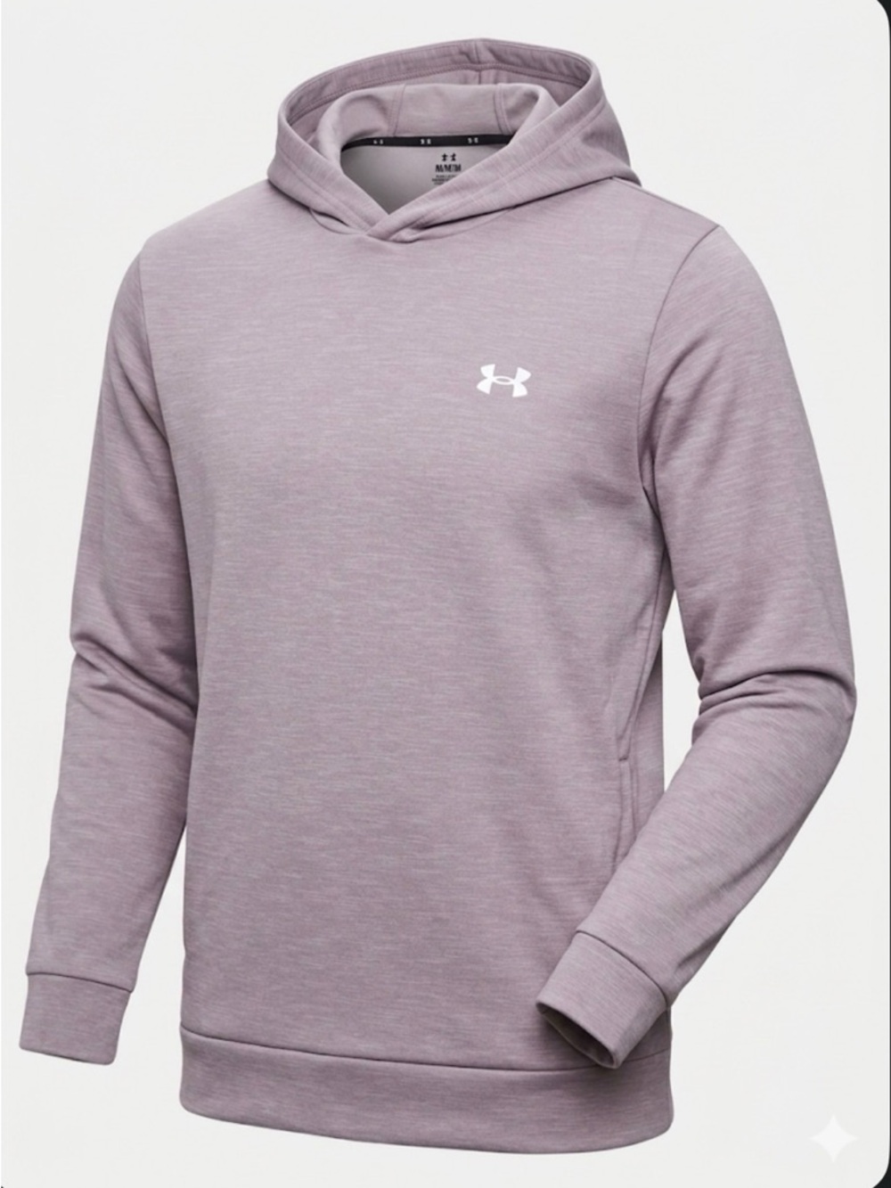 Under‎ Armour Drive Midlayer Hoodie Lavender Gray Heather M